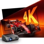 Daytime Projector 4K Home Theater for Daylight Viewing 2300 ANSI Ultra HD Smart Google TV Projector with HDR10+ ToF Autofocus HDMI eARC Dolby WiFi6 Bluetooth for Bright Room Movie - Image 2