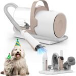 Dog Grooming Vacuum, Pet Grooming Kit, Dog Clipper Nail Trimmer Grinder, 2.5L Dust Cup 7 Grooming Tools 11000Pa Dog Vacuum for Shedding Grooming, Pet Grooming Vacuum for Dogs, Home Cleaning, PG50 Plus - Image 2