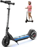 ECOROAD Kids Electric Scooter,200W Motor & 9 Miles Range,Up to 12 MPH,Dual Brake System,Bluetooth Music & Foldable & Adjustable Height for Kids Ages 6-12 - Image 2