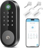 Fingerprint Smart Deadbolt with Keypad – Keyless Entry Lock for Home, Apartment, Office, Airbnb, Rental, Kids & Seniors, App & Code Access, Auto-Lock, Easy DIY Install, Compatible with Alexa & Google - Image 2