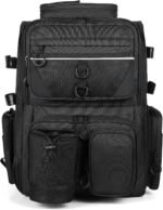 Fishing Tackle Backpack With Rod Holders, Large 40L Fishing Backpack for Camping, Hiking - Image 2