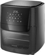 Frigidaire 5-in-1 Air Fryer Combo Oven with Viewing Window, Large 12.6 QT Capacity, Digital Display, 5 Cooking Modes, 7 Recipe Presets, Automatic Shake Reminder, PFAS-Free Cooking Surfaces, Black - Image 2