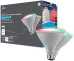 GE CYNC Smart LED PAR38 Flood Light Bulb - WiFi & Bluetooth Color Changing RGB Outdoor Light Bulbs - 90W Equivalent, Compatible with Alexa & Google Home - Dimmable, Long Lasting, Tuneable - Pack of 2 - Image 2