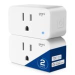 Geeni Smart Plug Mini 15A WiFi Outlet 2-Pack, Compatible with Alexa Google Home, No Hub Required, App Remote Control, UL Certified White - Image 2