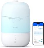 GoveeLife Smart Humidifiers for Bedroom, 3L Top Fill Cool Mist Humidifiers with Essential Oil Diffuser, Humidity Control, WiFi Air Humidifier with Night Light, for Baby, Plants, Home, Work with Alexa - Image 2