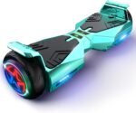 HOVERSTAR hoover boards for a 7-12 year old Chrome Color Flash Wheel,Built-in wireless speaker,hoverboard adult range of over 10 miles, hoverboard for All Ages (TQ) - Image 2