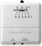 Honeywell Home CT31A1003 Heat/Cool Non-Programmable Thermostat, Beige - Image 2