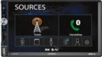 Jensen CMR270 7-inch LED Digital Media Touch Screen Double DIN Car Stereo Radio | Push to Talk Assistant | Backup Camera Input | Bluetooth | USB Fast Charging | microSD | No CD/DVD - Image 2