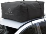 Journeyer 15 Cubic Feet Weatherproof Rooftop Cargo Carrier for Top of Vehicle, Attaches with or Without Roof Rack 40" L x 36" W x 18" H - Image 2