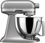 KitchenAid Artisan Mini 3.5 Quart Tilt-Head Stand Mixer - KSM3316X - Contour Silver - Image 2