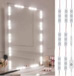 Led Vanity Mirror Lights, Hollywood Style Vanity Make Up Light, 10ft Ultra Bright White LED, Dimmable Touch Control Lights Strip, for Makeup Vanity Table & Bathroom Mirror, Mirror Not Included - Image 2