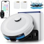 Lefant M2L Plus LiDAR Robot Vacuum and Mop, 190° PSD Obstacle Avoidance, 6000Pa Strong Suction, 75-Day Capacity, Multi-Floor Mapping, 130 Min Runtime, WiFi/Alexa/APP/iWatch - Image 2