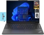 Lenovo Thinkpad E16 Gen 2 Business Laptop 16.0" IPS WUXGA Display (AMD Ryzen 5 7535U, 16GB DDR5, 512GB PCIe SSD, Backlit KYB, Fingerprint, WiFi 6E, BT 5.3, Win 11 Pro) w/DKZ Hub - Image 2