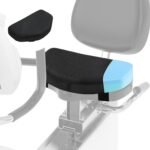 MABOZOO Exercise Bike Seat Cushion, Comfort Recumbent Bike Seat Cushion Stationary Pad with Washable Cover, Foam Rower Mat Pad for Rowing Machine, Bicycle - Image 2