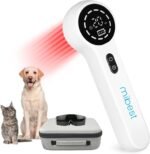 Mibest Cold Laser Therapy Device for Vet - Red Light Therapy for Dogs and Cats - Infrared Light Therapy Targets Joint and Muscles - Pain Relief, Arthritis, Spinal, Wound Healing (4x808nm + 12x650nm) - Image 2