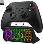 MoKo RGB Backlight Keyboard for Xbox One Controller, Xbox Series X/S, Wireless Chatpad Keypad w/ 2.4G Receiver, Xbox Accessories for Xbox One S/Elite - Image 2