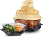 Ninja | Air Fryer | Crispi 4-in-1 Portable Cooking System | 4QT & 6 Cup Glass Containers, Crisper Plates & Storage Lids Included | Microwave, Freezer & Dishwasher Safe | Ginger Snap | FN101GD - Image 2