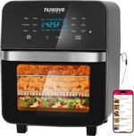 Nuwave Brio 15.5Qt 10-IN-1 Air Fryer Rotisserie Oven, XL Family Size, Even & Crisp AirFry, Reheat, Roast, Dehydrate for Quick Meals, 50°-425°F Control, 100 Presets & 50 Memory, Dishwasher-Safe, 1800W - Image 2