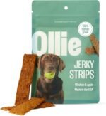 Ollie Chicken and Apple Jerky Dog Treats, 5 oz Pack of 3, All Natural, Healthy Snacks, Made with Real Meat, Human Grade, for Dogs - Image 2