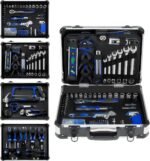 Prostormer Home Tool Kit, 259-Piece Household Hand Tool Set with Heavy Duty Aluminium Tool Box, Basic Toolkit for Home, RV, Car, Workshop and More - Image 2