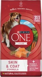 Purina ONE Natural, Sensitive Stomach Dry Dog Food, +Plus Skin & Coat Formula - 31.1 lb. Bag - Image 2