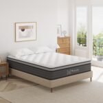 Queen Mattress,10 Inch Hybrid Mattress in a Box with Gel Memory Foam Mattress,Individually Wrapped Pocket Coils Innerspring Mattress,Pressure Relief,Back Pain Relief,CertiPUR-US. - Image 2