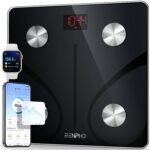 RENPHO Smart Scale for Body Weight, Digital Bathroom Scale BMI Weighing Bluetooth Body Fat Scale, Body Composition Monitor Health Analyzer with Smartphone App, 400 lbs - Elis 1 - Image 2