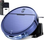 Robot Vacuum and Mop Combo with APP/Voice/Remote Control, 2 in 1 Vacuuming & Mopping Robot, Schedule, Strong Suction, Tangle-Free, Slim & Quiet, for Homes with Pets, Low Pile Carpet & Hard Floors - Image 2
