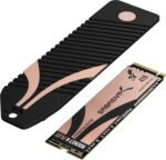 SABRENT 4TB Rocket 4 Plus NVMe 4.0 Gen4 PCIe M.2 Internal Extreme Performance SSD + M.2 NVMe PS5 heatsink Combo (SB-RKT4P-PSHS-4TB) - Image 2