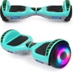 SISIGAD A12 Mixed Color Hoverboard, with Bluetooth and Colorful Lights Self Balancing Scooter - Image 2