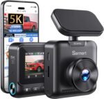 Sarmert C1 5K Dash Cam Front - Built-in GPS and 5G WiFi, Sony STARVIS Sensor, HDR Night Vision Car Camera, 5K/4K/2.5K UHD Dash Camera for Cars, Loop Recording, WDR, G-Sensor, 24H Parking Mode - Image 2