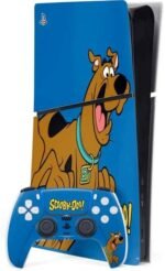 Skinit Decal Gaming Skin Compatible with PS5 Slim Digital Edition Bundle - Officially Licensed Scooby Doo Scooby-Doo Design - Image 2