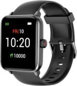 Smart Watch, Fitness Tracker with Heart Rate Monitor, Blood Oxygen, Sleep Tracking, 41mm Smartwatch Waterproof with Pedometer for Women Men Watch Compatible with Android iOS Phones - Image 2