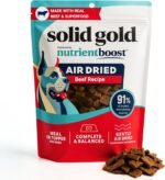 Solid Gold Air Dried Dog Food Toppers for Dry Food - Healthy Dog Treats w/Real Beef & Superfoods - Serve as a Complete Meal, Topper or Treats - Supports Muscle Growth, Immunity & Digestion - 4oz - Image 2