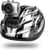 Sound Around Gear Pro High-Definition Sport Action Camera,1080p 720p Wide-Angle Camcorder w/2.0 Touch Screen-SD Card Slot,USB Plug,Mic-All Mounting Gear Included-For Biking And Water Sports(Silver) - Image 2