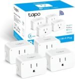 TP-Link Tapo Smart Plug Mini 15A, Smart Home Wi-Fi Plug, Super Easy Setup, Compatible with Alexa & Google Home, No Hub Required, UL Certified, 2.4G WiFi Only, White, Tapo P105(4-Pack) - Image 2