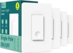 TREATLIFE Smart Switch 4 Pack, 2.4Ghz WiFi Light Switch Single-Pole, Neutral Wire Required, Works with Alexa, Google Home and SmartThings, Smart Home Remote Control, FCC Listed - Image 2