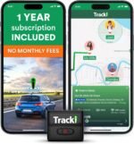 Tracki GPS Tracker for Vehicles, Car, Kids. Subscription Needed. US-Made Tech. 4G LTE GPS Tracking Device. Unlimited Distance, US & Worldwide. Small (Tracker) (Tracker 1 Year Subscription Incl.) - Image 2