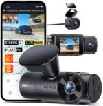 Vantrue N4S 3 Channel Front Inside Rear Dash Cam, 2.7K+1440P+1440P WiFi Dash Camera w/PlatePix™, STARVIS 2 x HDR x IR Night Vision, Voice Control, GPS, 24/7 Parking Mode, Support 1TB Max - Image 2
