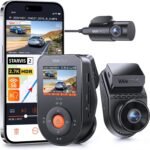 Vantrue S1 Pro AI Dash Cam Front and Rear, Dual 1440P Dash Camera w/2.7K, STARVIS 2, HDR Night Vision, 5G WiFi, 60FPS, GPS, Voice Control,24/7 Parking Mode, Support 512GB Max - Image 2
