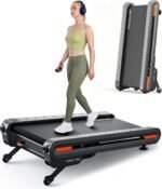 Walking Pad Treadmill with Auto Incline, Vitalwalk Wide Full Deck, 400lbs/350lbs Capacity, Portable Under Desk Treadmills for Home Office, 3.0HP Brushless, Vertical Space-Saving, Ambient Light, APP - Image 2