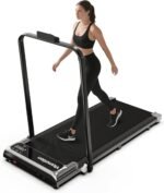 Walking Pad with Handle Bar, Treadmills for Home and Office,2.5HP Under Desk Treadmills with Rermote Control &LED Display,265 lbs - Image 2