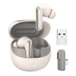 Wireless Active Noise Cancelling Gaming Earbuds-Dongle rechargeable-20ms Ultra-Low Latency, Dual-Mode 2.4GHz & Bluetooth 5.3, Hi-Fi Sound for PS5, Quest 3S/3/2, Nintendo Switch, Steam Deck - Image 2