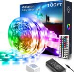 dalattin 100ft Led Lights for Bedroom Led Strip Lights Color Changing Lights with 44 Keys Remote,2 Rolls of 50ft - Image 2