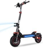iScooter Electric Scooter Adults, 2000W/1000W Motor Up to 28/38 MPH Top Speed Escooter, 10/11" Off-Road Pneumatic Tire Scooters for Adults with Cruise Control, Dual Suspensions, Foldable E-Scooter - Image 2