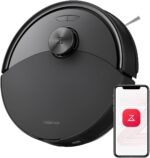 roborock Q10 S5 Robot Vacuum and Mop Cleaner, 10000Pa HyperForce Suction, Dual Anti-Tangle System, Auto-Lifting Mop, ReactiveTech Obstacle Avoidance, App Control, for Pet Hair and Carpet, Black - Image 2