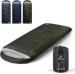 0 Degree XXL Winter Sleeping Bags for Adults Cold Weather,Camping Sleeping Bag for Kids with Compression Sack,4 Season Camping Essentials Gear for Hiking,Traveling,Outdoor,Backpacking - Image 2