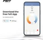 Feit Electric Smart ST21 Light Bulb, 60W Eq, Dimmable, Spiral Filament Edison Style. WiFi Enabled, Works with Alexa/Google Home, Millions of Colors, 15,000-Hr. Lifetime, ST2160RGBWFILAG/RP/3, 3 Pack - Image 10