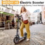 WERHY 8.5''/10'' Electric Scooter, 350W/500W Motor, Top Speed 19/22 mph, Max 28/23/16Miles Ranges, Foldable E Scooter for Adults - Image 3