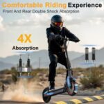 WERHY 8.5''/10'' Electric Scooter, 350W/500W Motor, Top Speed 19/22 mph, Max 28/23/16Miles Ranges, Foldable E Scooter for Adults - Image 5